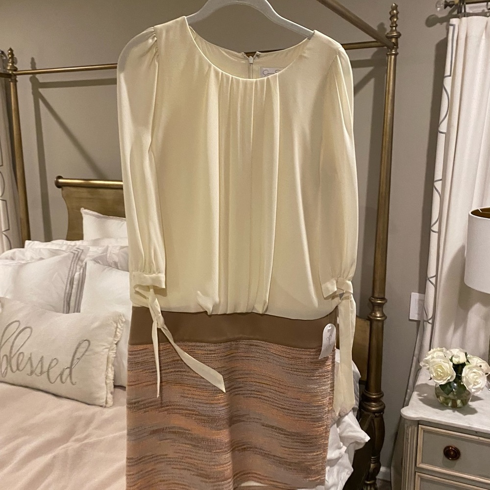NWT Jessica Simpson Dress 💛🤎🧡